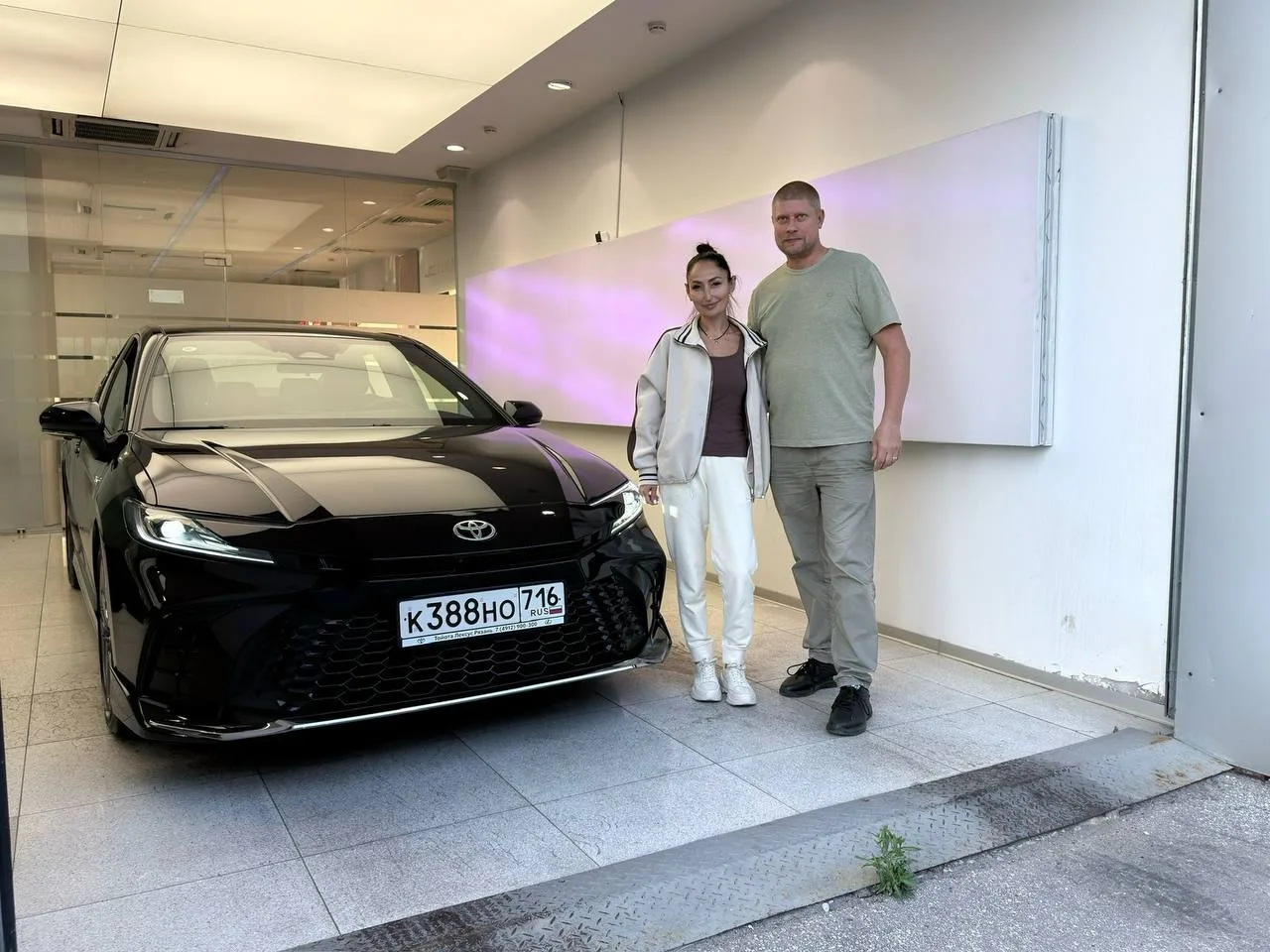 Toyota Camry — автомобиль клиента
