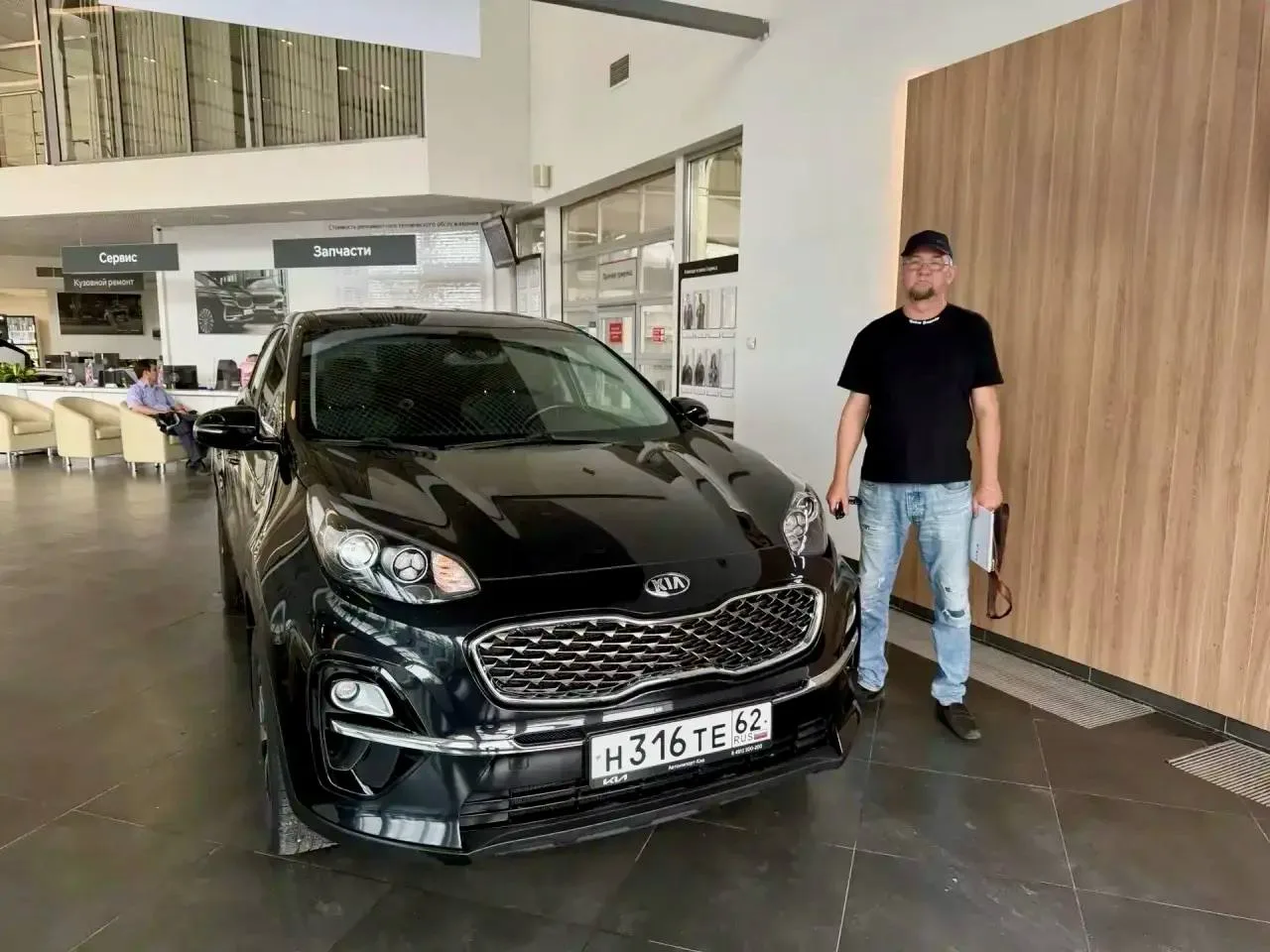KIA Sportage — автомобиль клиента